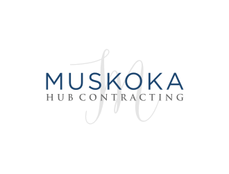 Muskoka Hub Contracting logo design by bricton