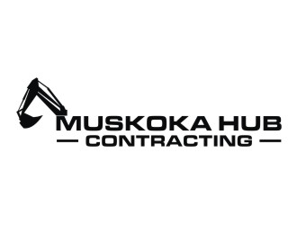 Muskoka Hub Contracting logo design by logitec