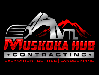 Muskoka Hub Contracting logo design by agus