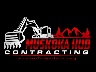 Muskoka Hub Contracting logo design by THOR_
