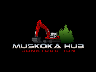 Muskoka Hub Contracting logo design by Andri