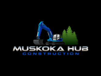 Muskoka Hub Contracting logo design by Andri