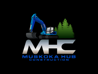 Muskoka Hub Contracting logo design by Andri