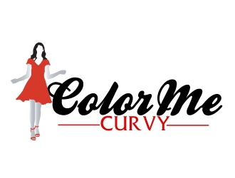 Color Me Curvy logo design by AamirKhan