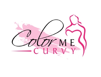 Color Me Curvy logo design by MAXR