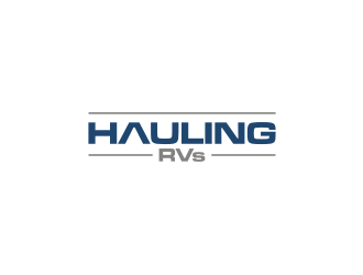 Hauling RVs logo design by muda_belia