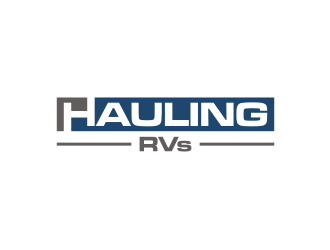 Hauling RVs logo design by muda_belia