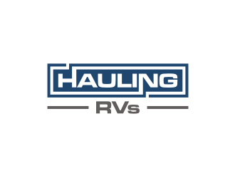 Hauling RVs logo design by muda_belia