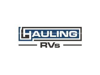 Hauling RVs logo design by muda_belia