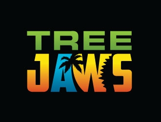 Tree jaws logo design by REDCROW