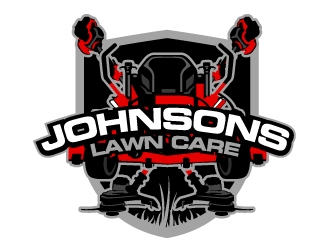 Johnsons Lawn Care logo design by aRBy