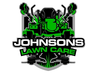 Johnsons Lawn Care logo design by aRBy