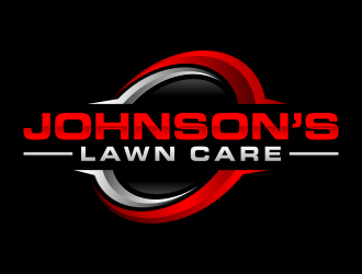 Johnsons Lawn Care logo design by ubai popi