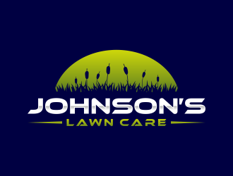 Johnsons Lawn Care logo design by Kopiireng