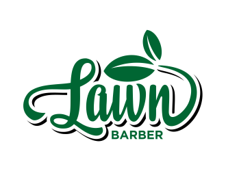Lawn Barber  logo design by cintoko