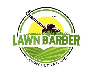 Lawn Barber  logo design by gogo