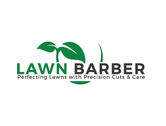 Lawn Barber  logo design by logogeek