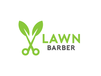 Lawn Barber  logo design by serprimero