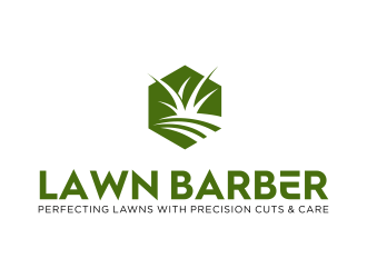 Lawn Barber  logo design by Kanya