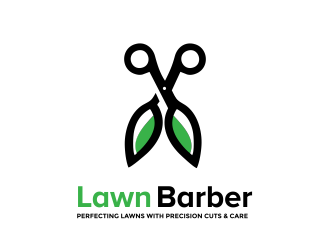 Lawn Barber  logo design by aldesign