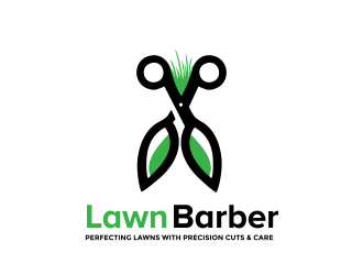 Lawn Barber  logo design by aldesign