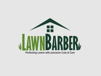 Lawn Barber  logo design by linkcoepang