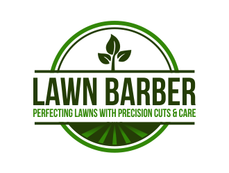 Lawn Barber  logo design by Girly