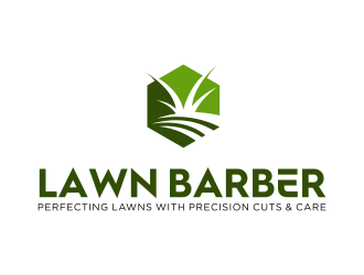 Lawn Barber  logo design by Kanya