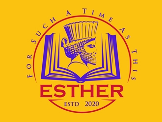 ESTHER For Such A Time As This logo design by DreamLogoDesign