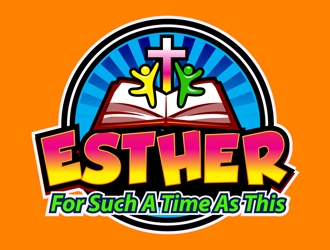 ESTHER For Such A Time As This logo design by DreamLogoDesign