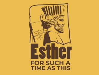 ESTHER For Such A Time As This logo design by DreamLogoDesign