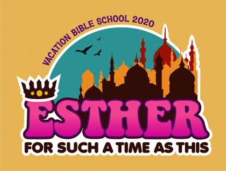 ESTHER For Such A Time As This logo design by coco