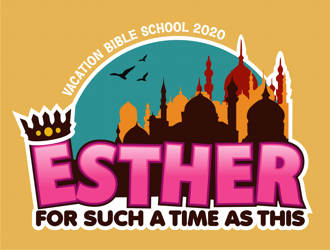 ESTHER For Such A Time As This logo design by coco