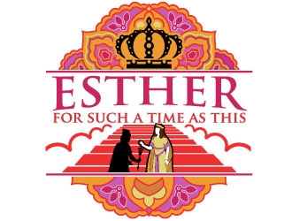 ESTHER For Such A Time As This logo design by maze