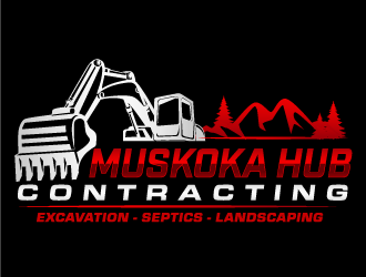 Muskoka Hub Contracting logo design by THOR_
