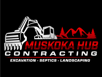 Muskoka Hub Contracting logo design by THOR_