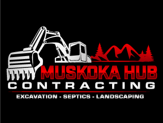 Muskoka Hub Contracting logo design by THOR_