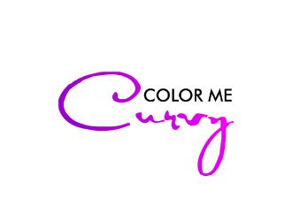 Color Me Curvy logo design by HeGel