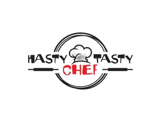 Hasty Tasty Chef logo design by zinnia