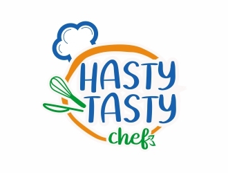 Hasty Tasty Chef logo design by MonkDesign