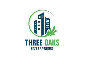 Three Oaks Enterprises logo design by opi11
