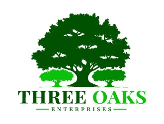 Three Oaks Enterprises logo design by DesignPal
