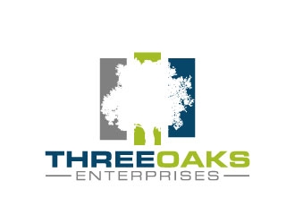 Three Oaks Enterprises logo design by daywalker