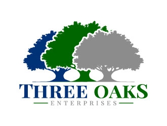 Three Oaks Enterprises logo design by DesignPal