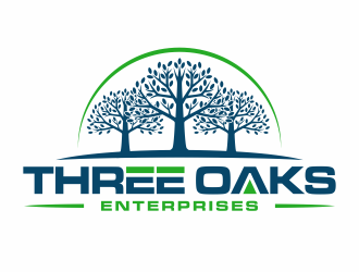 Three Oaks Enterprises logo design by agus
