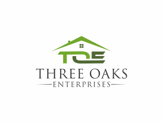 Three Oaks Enterprises logo design by y7ce