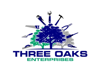 Three Oaks Enterprises logo design by aRBy