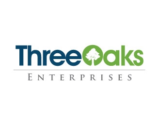 Three Oaks Enterprises logo design by REDCROW
