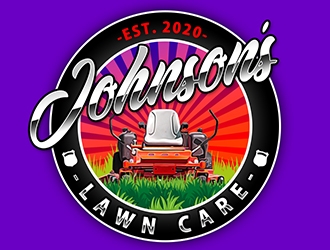Johnsons Lawn Care Logo Design