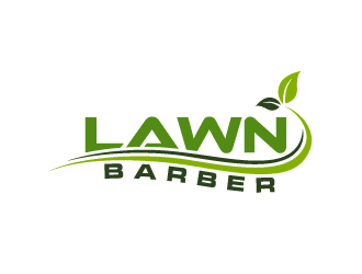 Lawn Barber  logo design by Andri